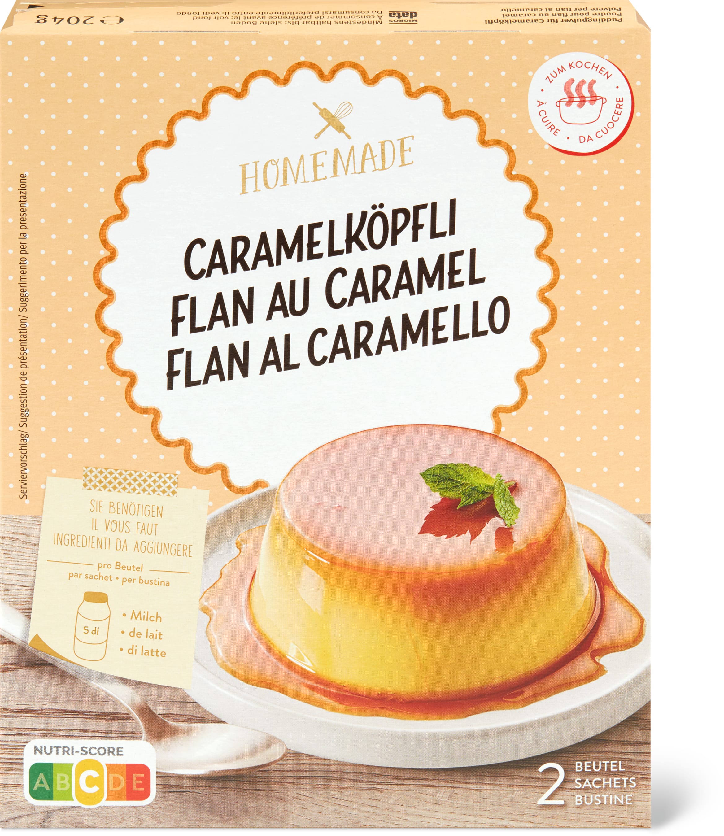 Flan al caramello